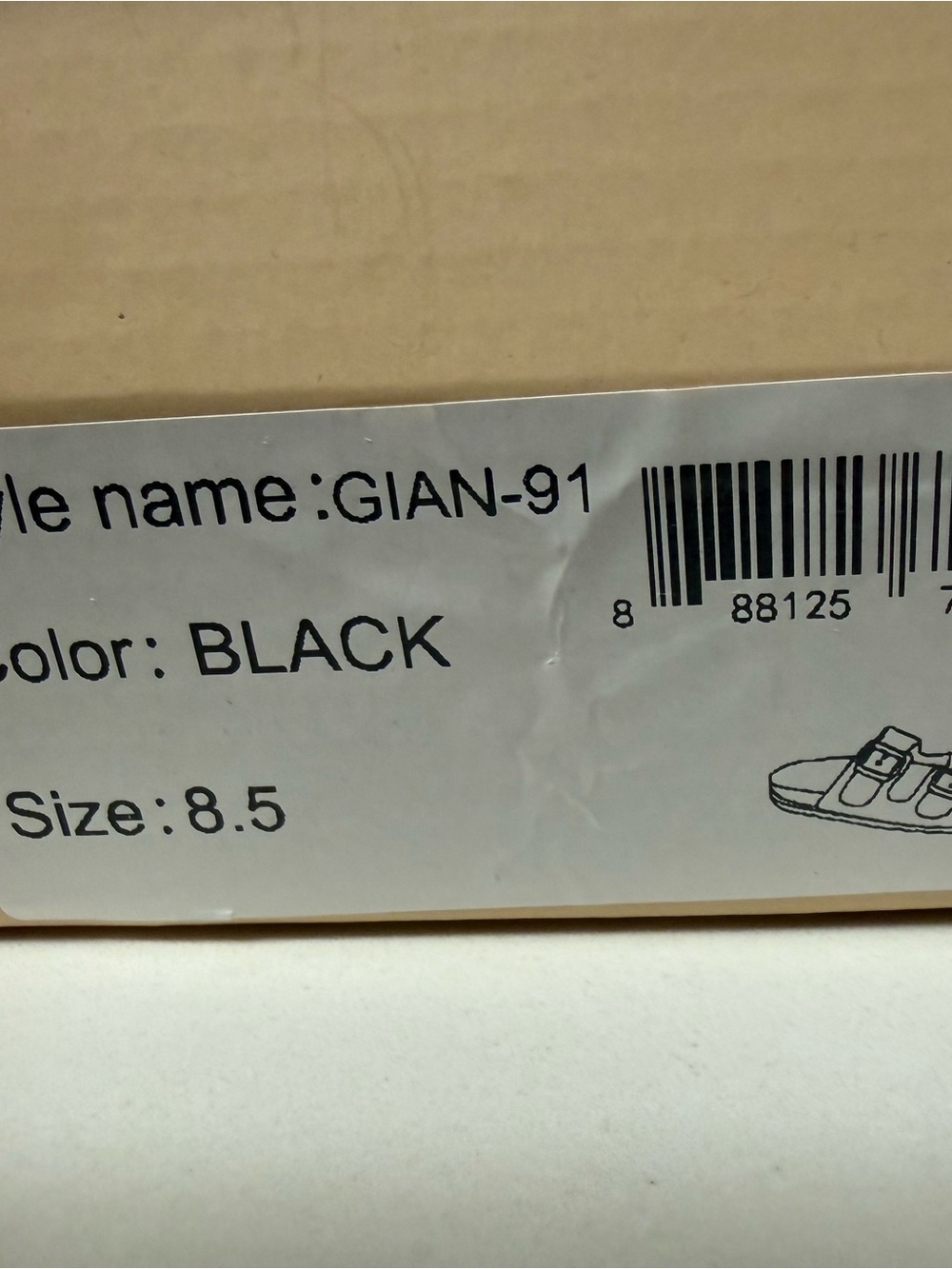 Yoki Black Women's Sandals GIAN-91 Style